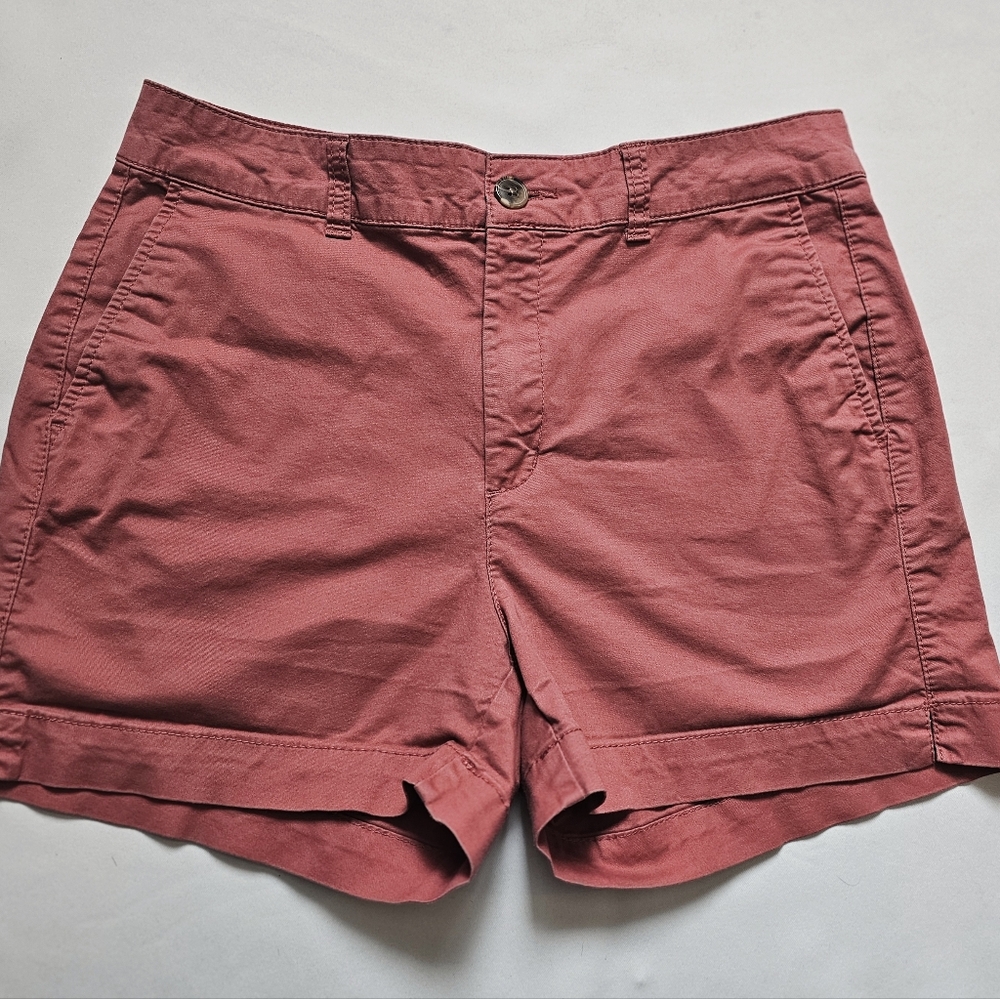 Old Navy Everyday Shorts High Rise Coral Women’s Size 8